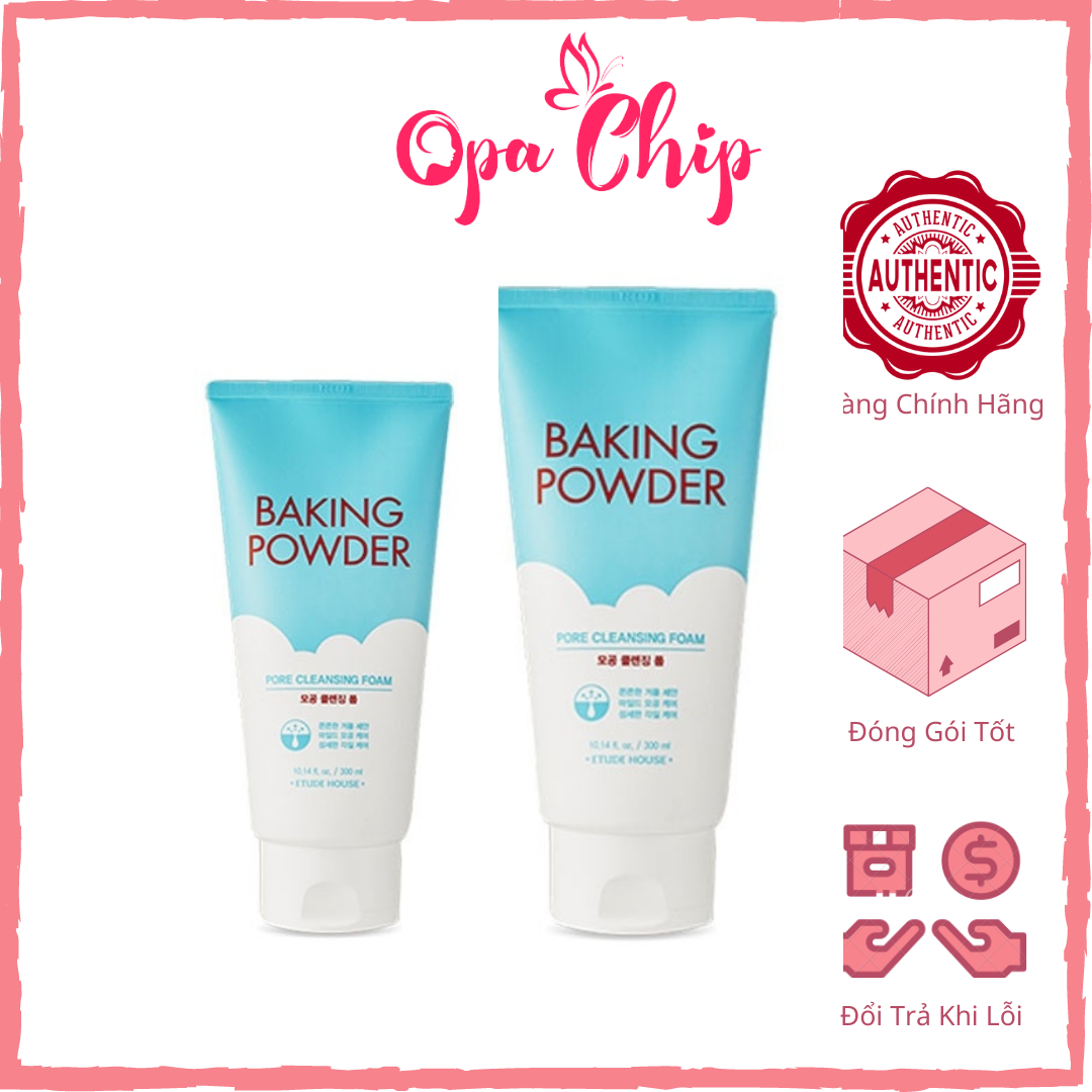 Sữa Rửa Mặt Sạch Sâu Lỗ Chân Lông Etude House Baking Powder Pore Cleansing Foam