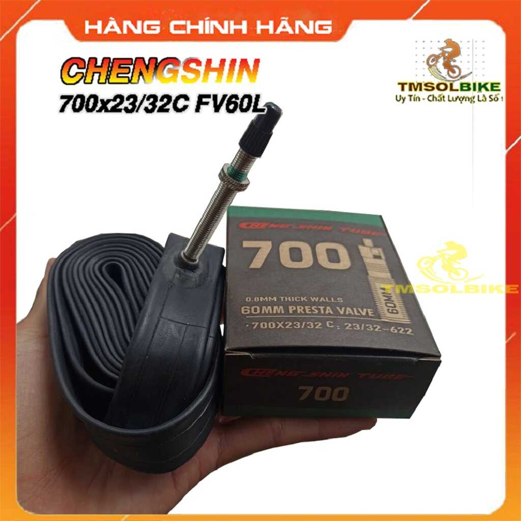 Săm Ruột Xe Đạp Đua 700x23/32C (23/32-622) Chính Hãng Cheng shin