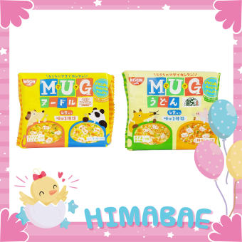 MÌ MUG NISSIN‎ NHẬT BẢN ĂN DẶM CHO BÉ 4 VẮT