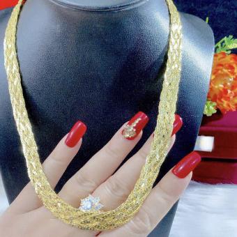 Dây chuyền bính mạ vàng 18 kiểu mới