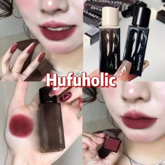 Son kem lì CAPPUVINI mịn lì bền màu lâu trôi Velvet Lip Glaze CAPU75