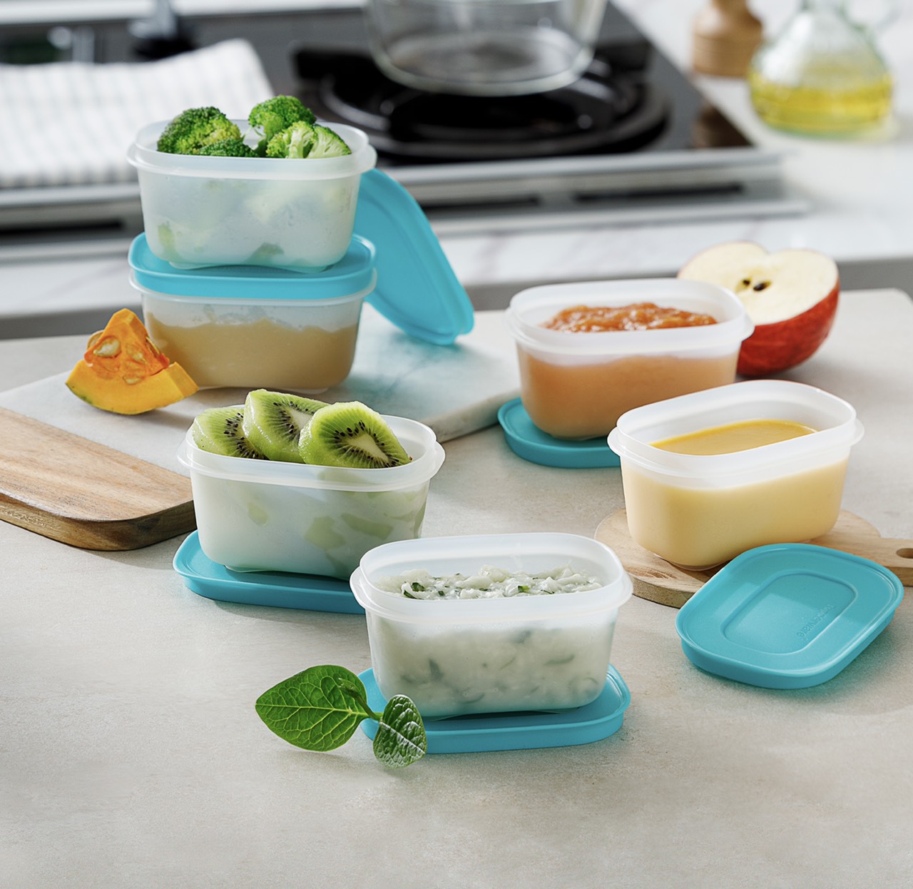 Bộ 6 hộp trữ đông Mini Freezermate Gen II 170ml - Tupperware