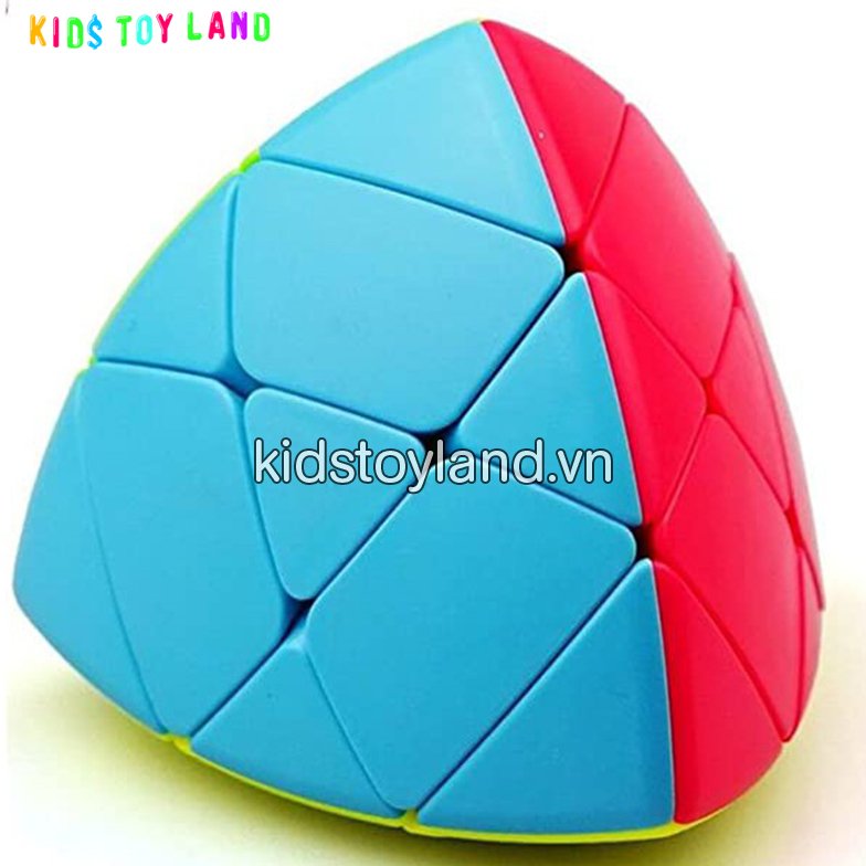 Rubik biến thể hình tam giác lồi không viền - đồ chơi trí tuệ