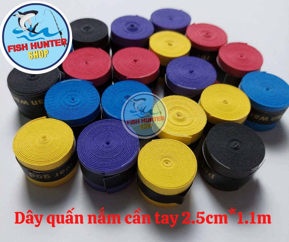 Dây quấn cần câu tay/ Dây quấn tay cầm giá rẻ nhiều màu