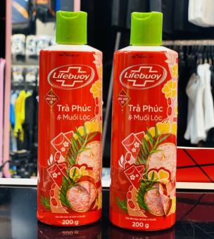 Sữa tắm Lifebouy trà phúc&muối lộc 200g(hàng tách sét) phiên bản đặc biệt tết...