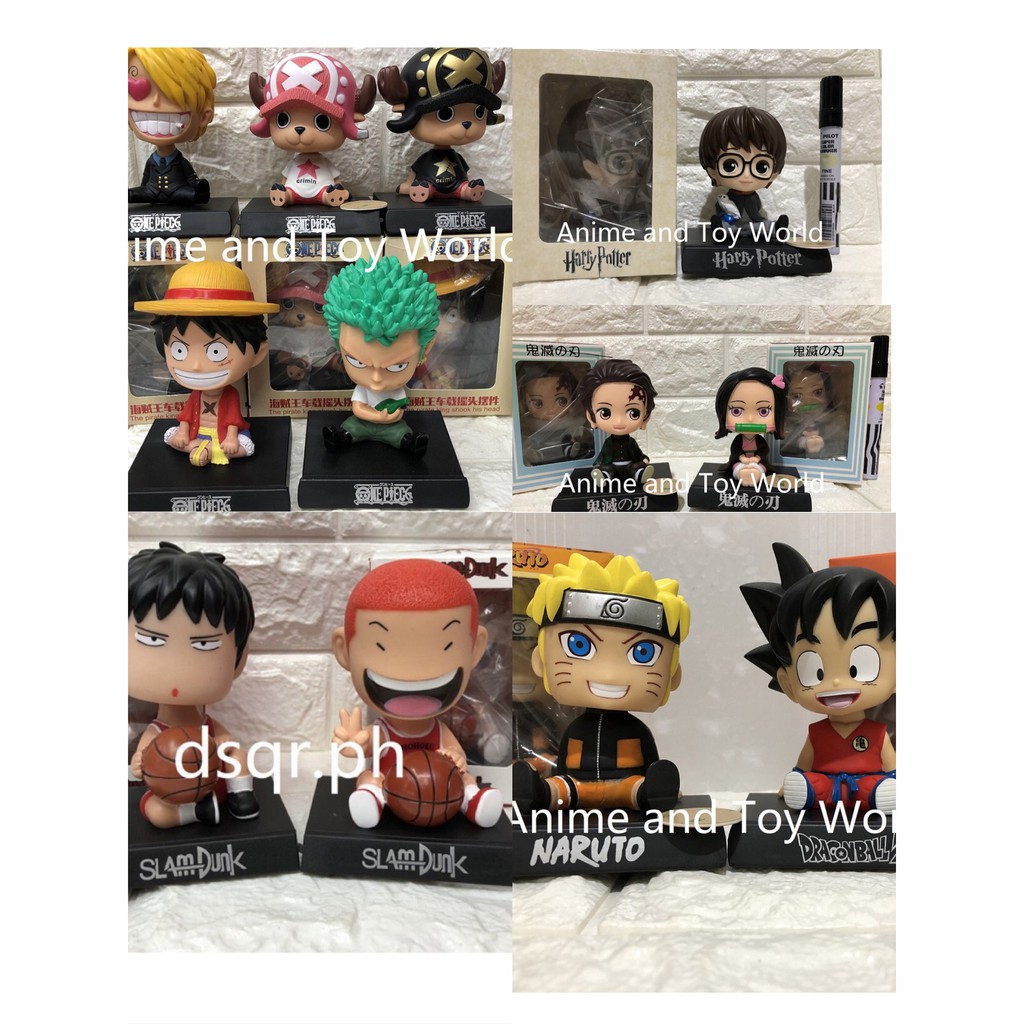 Amazon.com: ITUBLE Bobbleheads Anime Tanjiro Action Figures Bobblehead Car  Dashboard Decorations Accessories Interior Statue Bobble Head Figure Dash  Board Figurine Phone Holder Bracket Birthday Cake Toppers Gifts : Toys &  Games