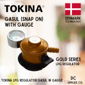 Tokina GOLD GASUL Gas Regulator with Gauge (Denmark Technology)