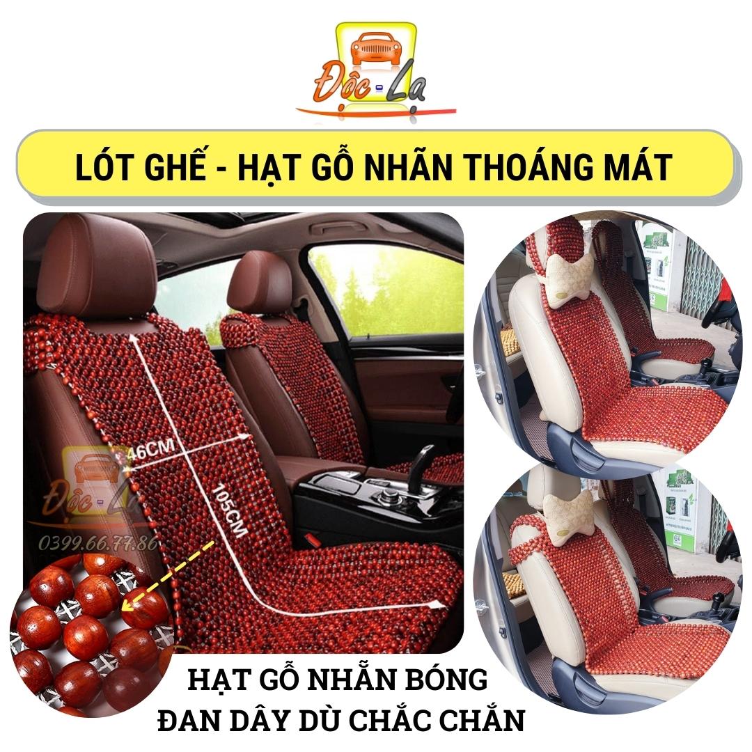 Lót ghế hạt gỗ cho ô tô bọc ghế ô tô, ghế văn phòng