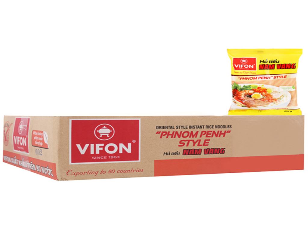 Thùng 30 gói hủ tiếu nam vang vifon 65g