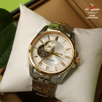 { orient patek seiko sk  }Đồng Hồ Nam Seiko Thiết Kế Lộ Tim Automatic + Thẻ Bảo Hành 18 Tháng