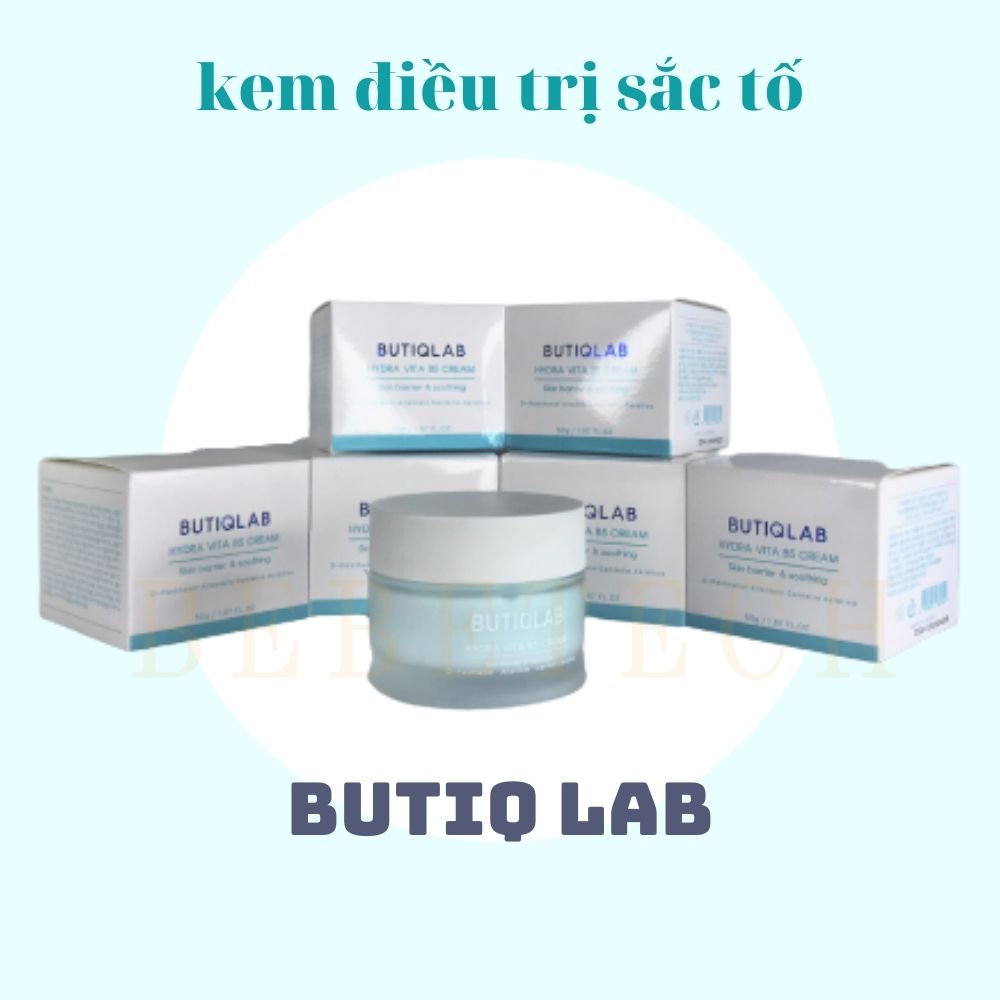 Kem sắc tố b5 butiq lab hydra vita b5 cream chống tăng sắc tố và phục hồi hư tổn căng bóng