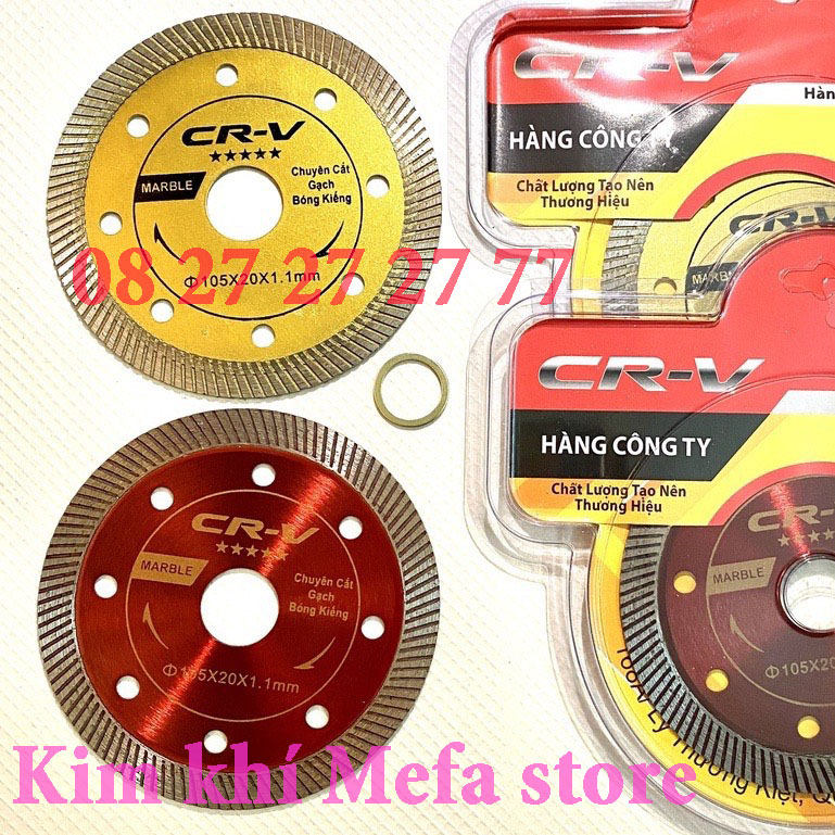 Lưỡi cắt kim cương chuyên cắt gạch men, cắt đá, bê tông CR-V