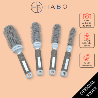 Lược tròn tạo phồng size to nhỏ, lược tròn sấy tóc tạo kiểu phồng, lược tròn sấy tạo phồng, lược tròn ống nhôm