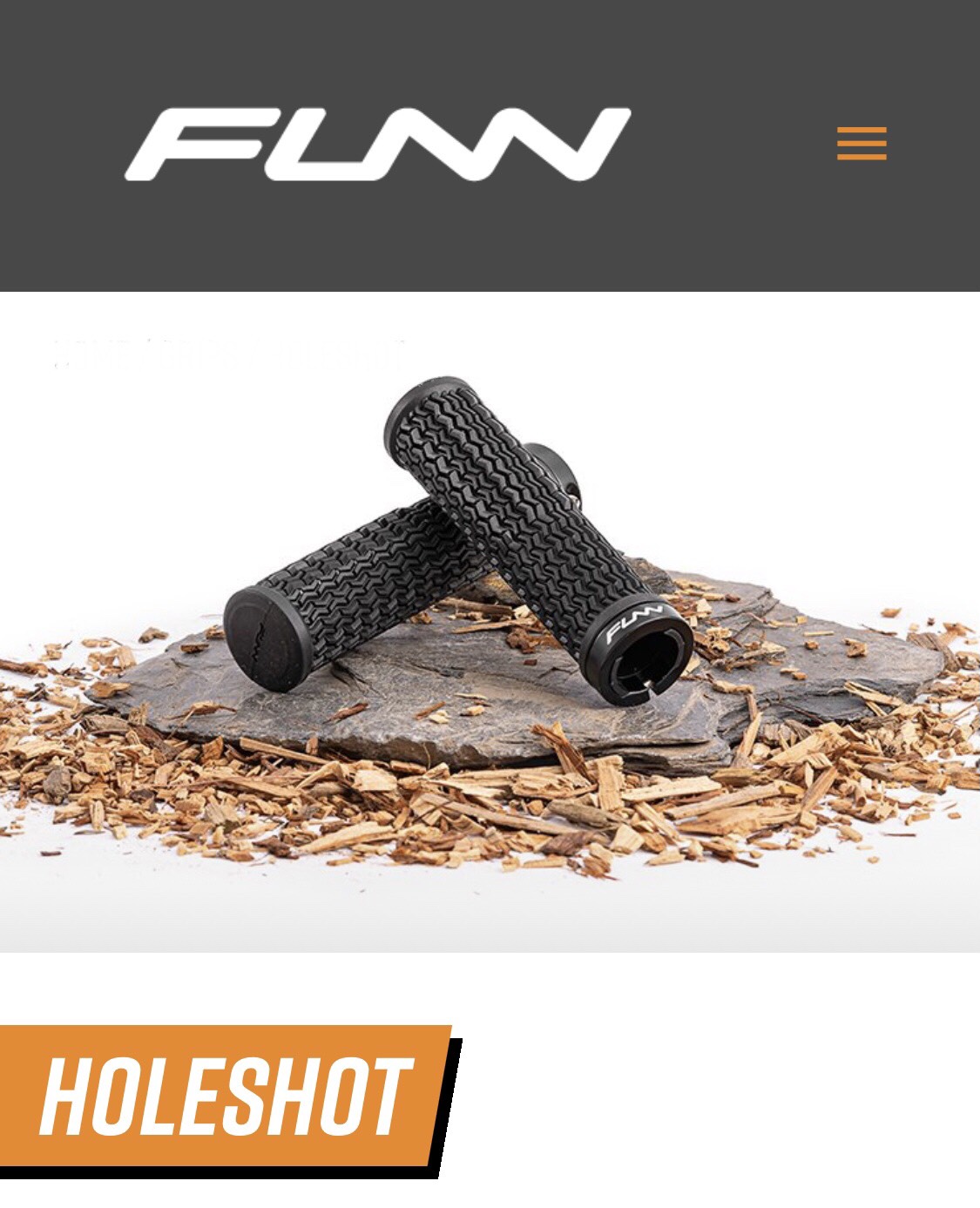 Tay nắm xe đạp mtb funn holeshot
