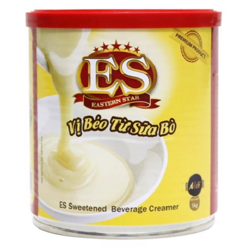 Sữa đặc Creamer ES có đường 1kg Malaysia (Nắp đỏ)