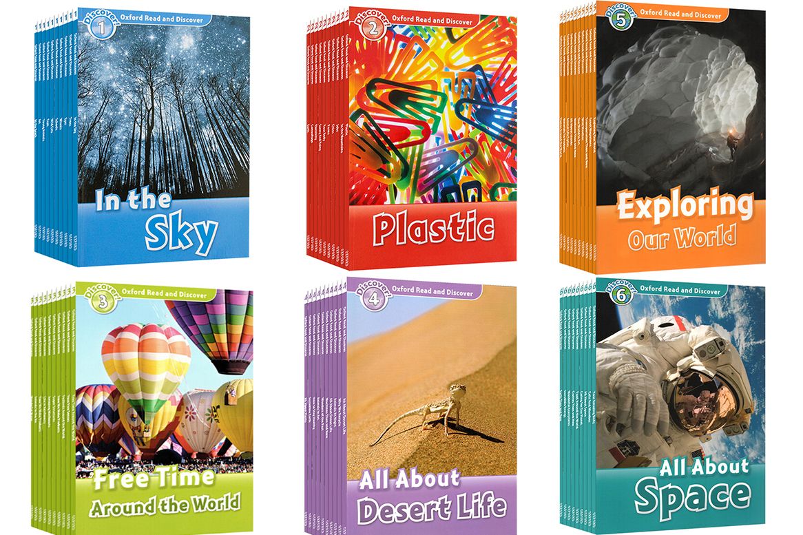 SG Stock] Oxford Read and Discover Level 1 - Level 6 （108 Books