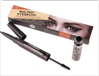 Bút 2 Đầu Kẻ Lông Mày Và Mascara Chuốt Lông Mày Không Lem Trôi