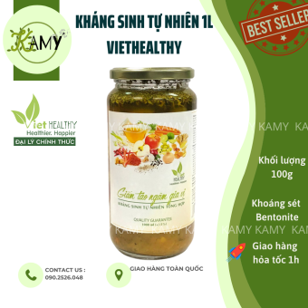 Kháng sinh tự nhiên cho người tiểu đường Viethealthy 1 lít tăng đề kháng thải độc cơ thể