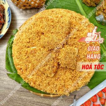 Cơm Cháy Đấy Nồi Siêu Chà Bông Túi 500gram