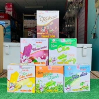 Kem TRÀNG TIỀN (1 hộp 10 cây) - Nhiều vị để lựa chọn, thơm ngon mát lạnh