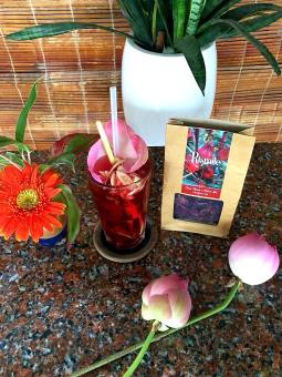 Trà thảo mộc hoa atiso đỏ organic Rismile