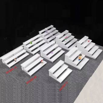 Kệ mica trưng bày mô hình - sản phẩm - quà tặng nhiều tầng