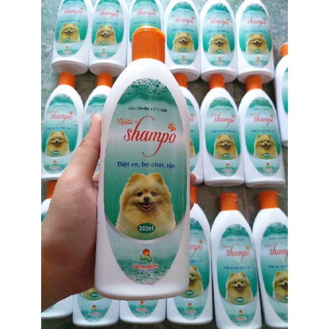 Sữa tắm cho chó mèo diệt ve rận bọ chét Vime Shampo