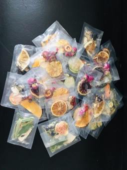 SET 60 Gói Trà Detox hoa quả sấy khô, Detox Korea - Tặng Kèm hộp
