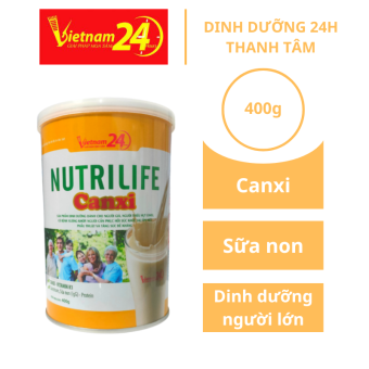 Sữa Nutrilife Canxi - Bữa ăn dinh dưỡng 400g