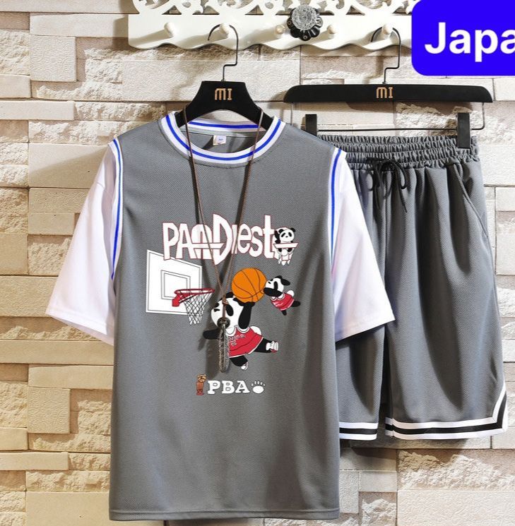  ĐỒ BỘ THỂ THAO GẤU TRÚC BÓNG RỔ PANDEST  SET ĐỒ BỘ THỂ THAO ĐỒ BỘ TẬP GYM MANG Ở NHÀ VÀ ĐI CHƠI  ĐỒ BỘ NAM PHONG CÁCH HOT TREND - JAPAN FASHION 