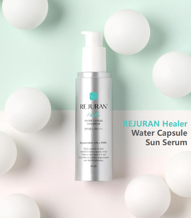 Gambar Rejuran Healer Water capsule sun serum SPF15, PA+++ 40ml