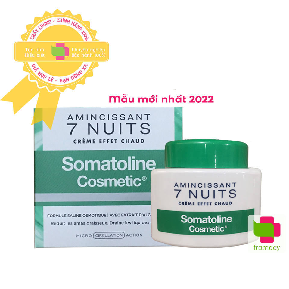 Gel làm tan mỡ Somatoline Amincissant Intensif 7 Nuits, Pháp giảm mỡ bụng trong 7 đêm cho người lớn