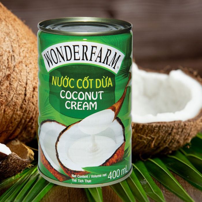 Nước Cốt Dừa WONDERFARM 400ml - Coconut Cream