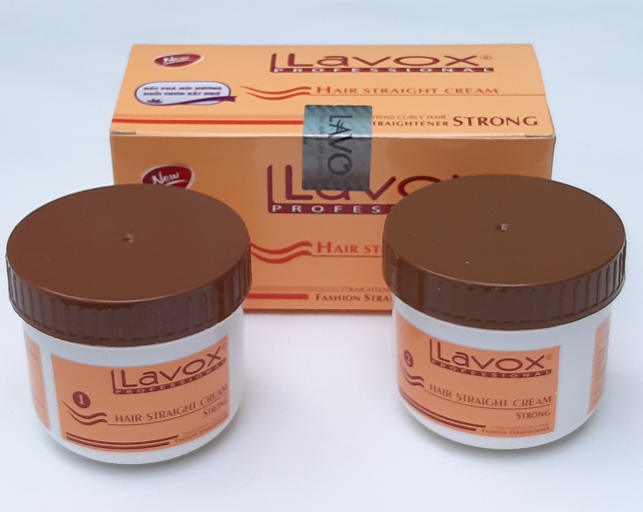 [kèm bao tay] Combo 02 hủ dập duỗi tóc Lavox Professiona dành cho mọi loại tóc 140mlx2 duỗi tại nhà