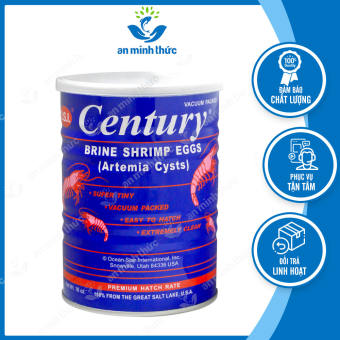 Thức ăn cho cá Century Cysts (Vàng) thức ăn cho tôm, cá bột, bổ sung dinh dưỡng từ ấu trùng artemia cung cấp đạm và giàu dinh dưỡng cho tôm cá A05 - AMT Mart