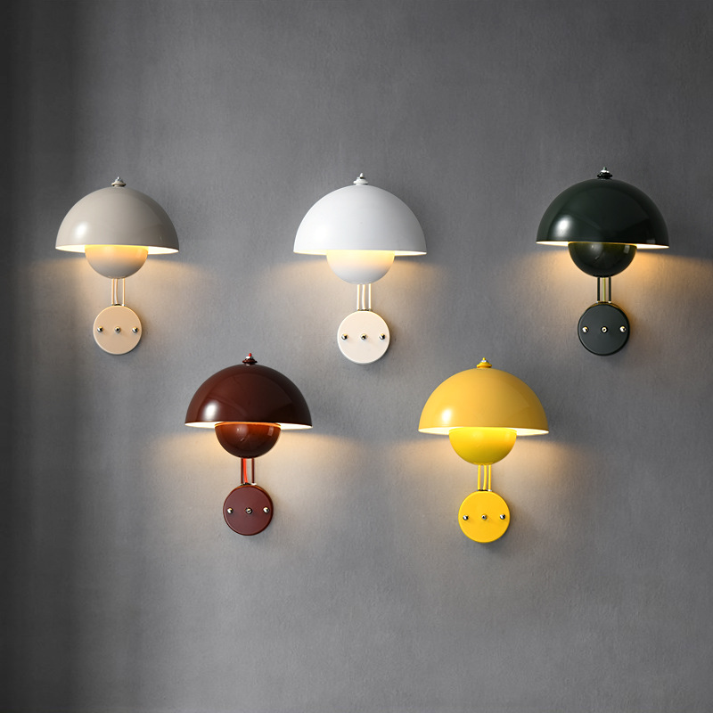 Đèn tường led e27 hiện đại 16w đèn tường bắc âu đèn gắn tường trong nhà đèn gắn đầu giường phòng khách phòng ngủ trang trí nhà cửa