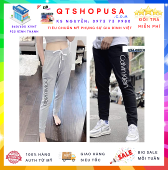 Set 2 quần jogger c.k nam nữ