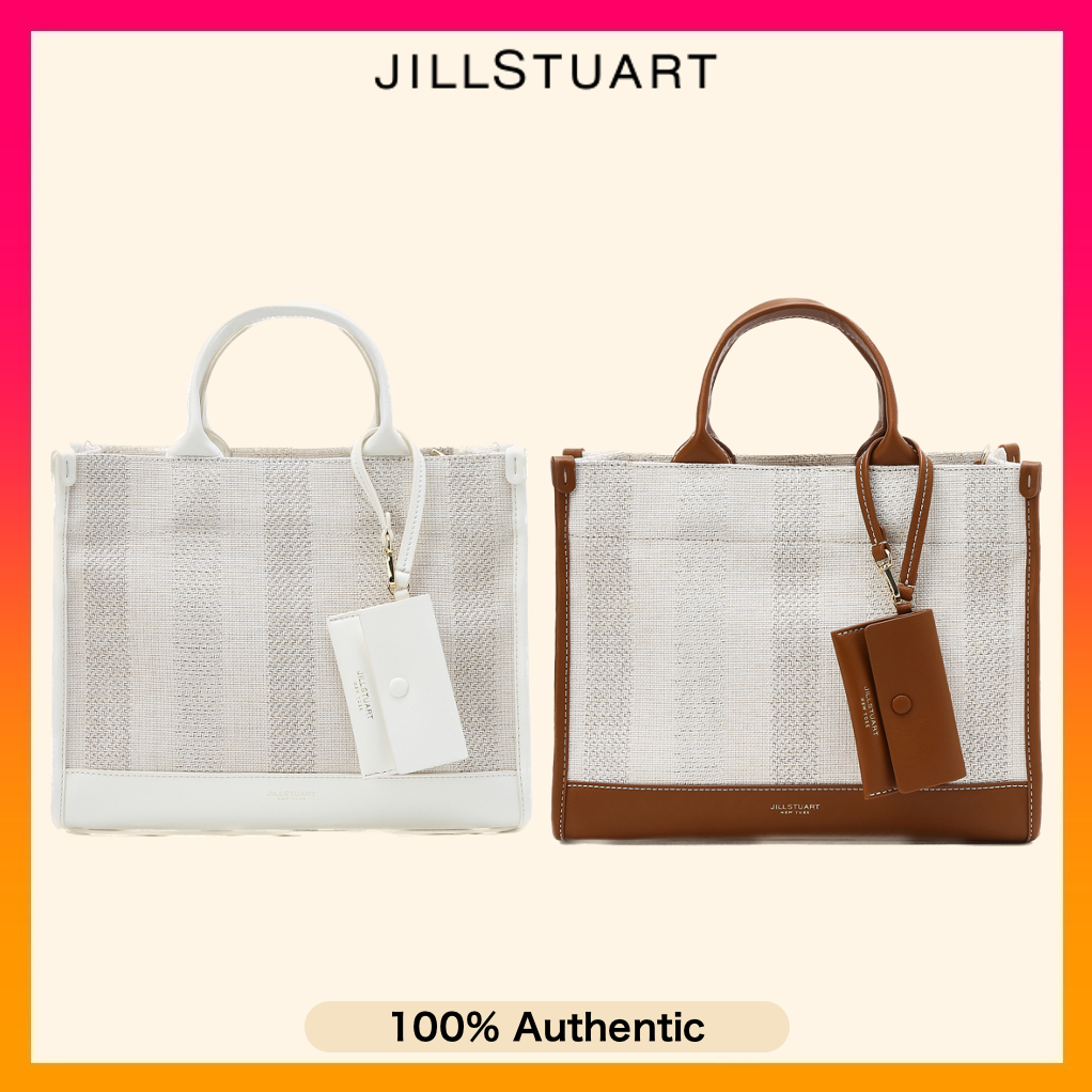 トートバッグ *JILLSTUART*JILLSTUART*JILLSTUART* Joy Mini Tote Bag 2color JILL BY JILLSTUART PAPER 22 Ivory Vegan Leather Mini Tote
