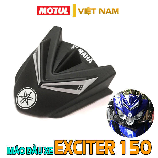 Mão exciter 150 2019 trang trí nhựa abs chắn gió, ốp đầu xe ex 150 nhiều màu