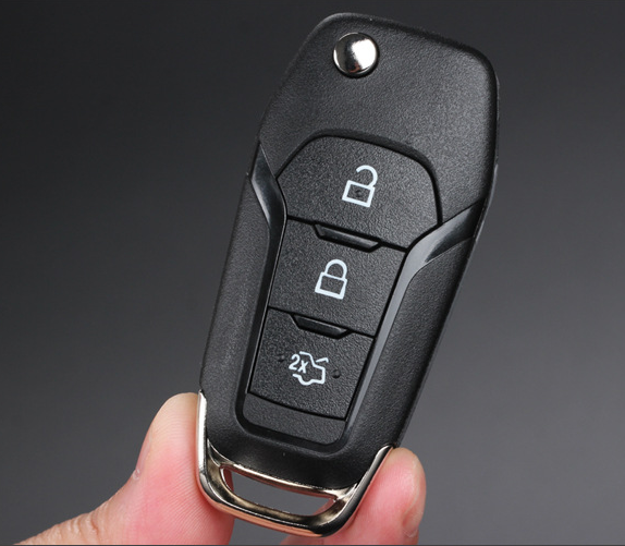 Vỏ chìa khóa ô tô Ford Everest đời năm từ 2016 đến nay - 3 nút - tự thay dễ dàng