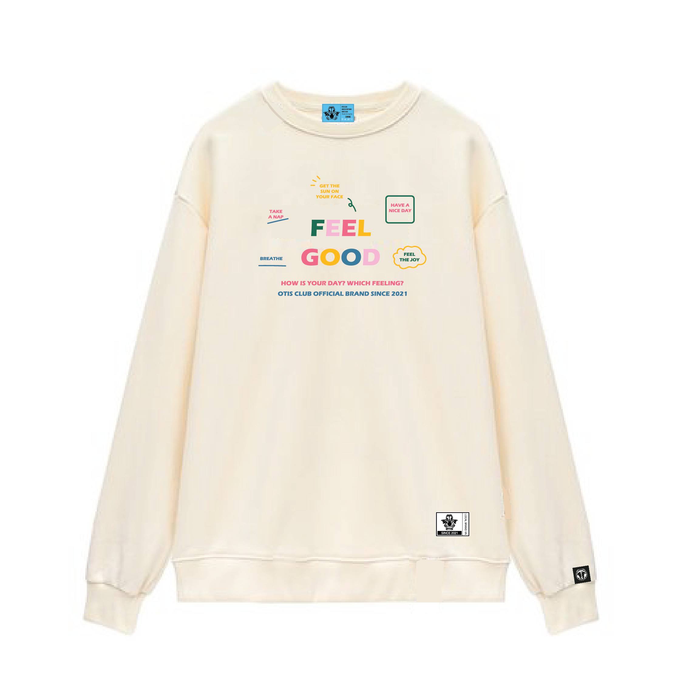 Áo thun dài tay sweater local brand otis club - sweater morning