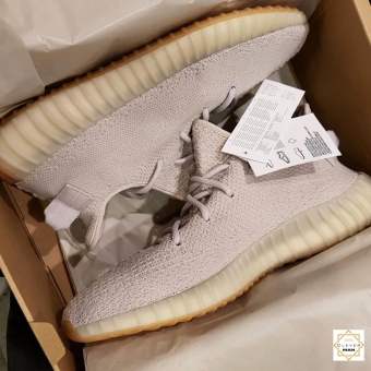 Giày Thể Thao Nam Nữ Yeezy Boost 350 V2 Sesame Xám đế Nâu, Yz 350 Sesame Clever Man Store