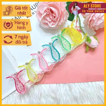 Kẹp càng cua 3 răng 5 răng nhiều màu trong suốt xinh xinh tiện dụng