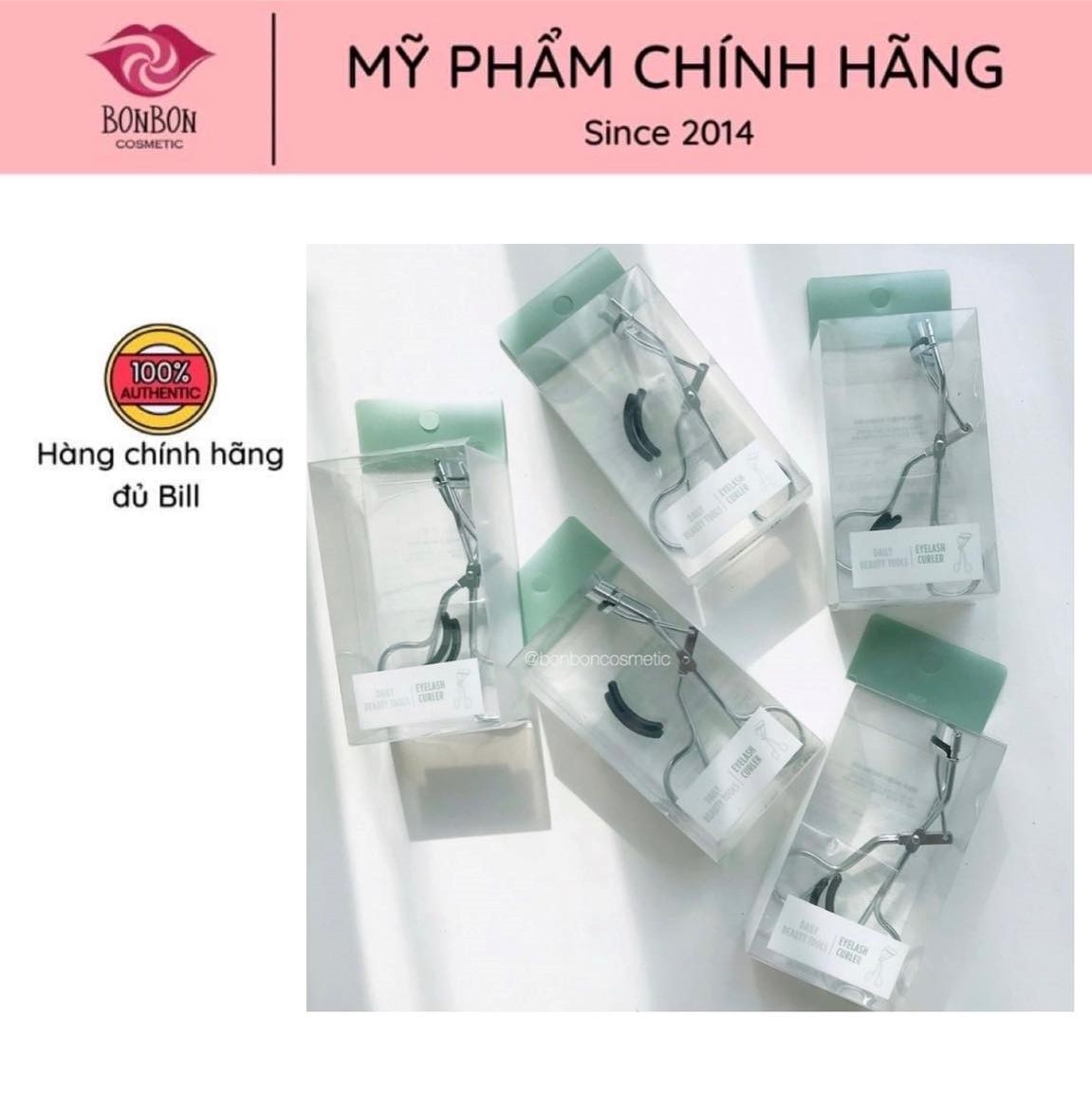 Kẹp mi the face shop bonboncosmetic
