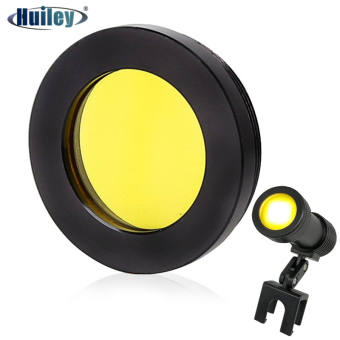 Bộ Lọc, Màu Vàng Màu Sắc Cho LED Đèn Pha Nha Khoa Loupe Y Tế Đầu Ánh Sáng Phẫu Thuật Kính Lúp, Phòng Thí Nghiệm Chiếu Sáng Quang Học Phụ Kiện