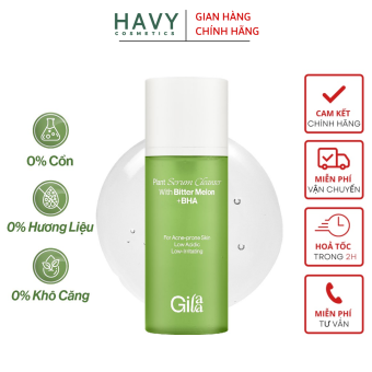 Sữa Rửa Mặt khổ qua và saffron Gilaa Plant Serum Cleanser 160g