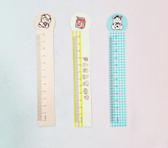 Thước kẻ bò sữa TPP32 thước kẻ 12 cm cute dễ thương hoạt hình thần tượng