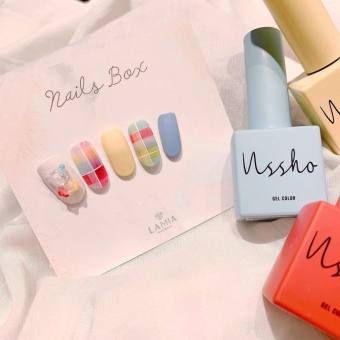 Nail box thiết kế -  Móng úp gấu xinh - A90