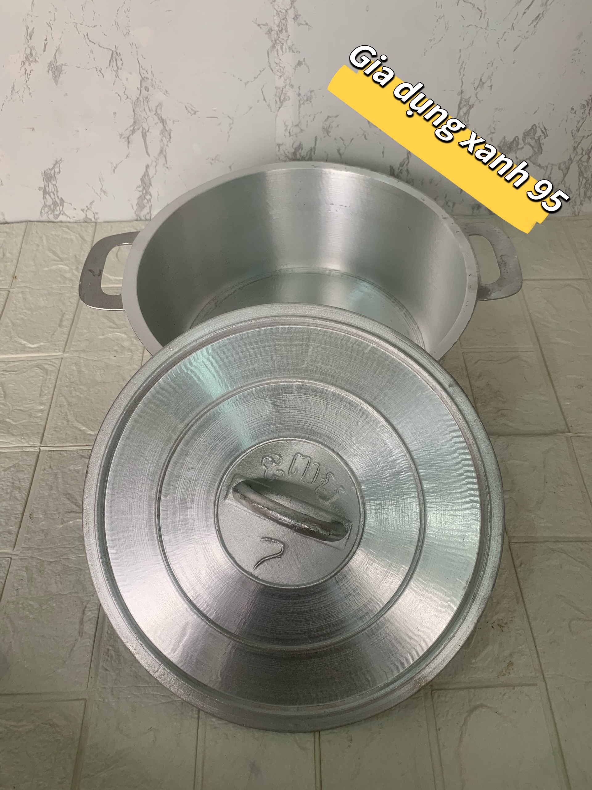 Nồi gang miên đúc 29cm gang nguyên chất 100% siêu chất lượng