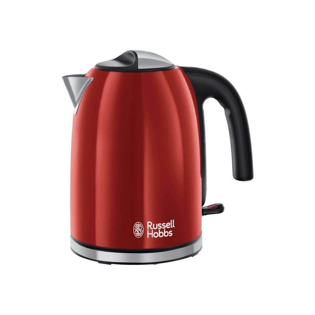 russell hobbs retro kettle red